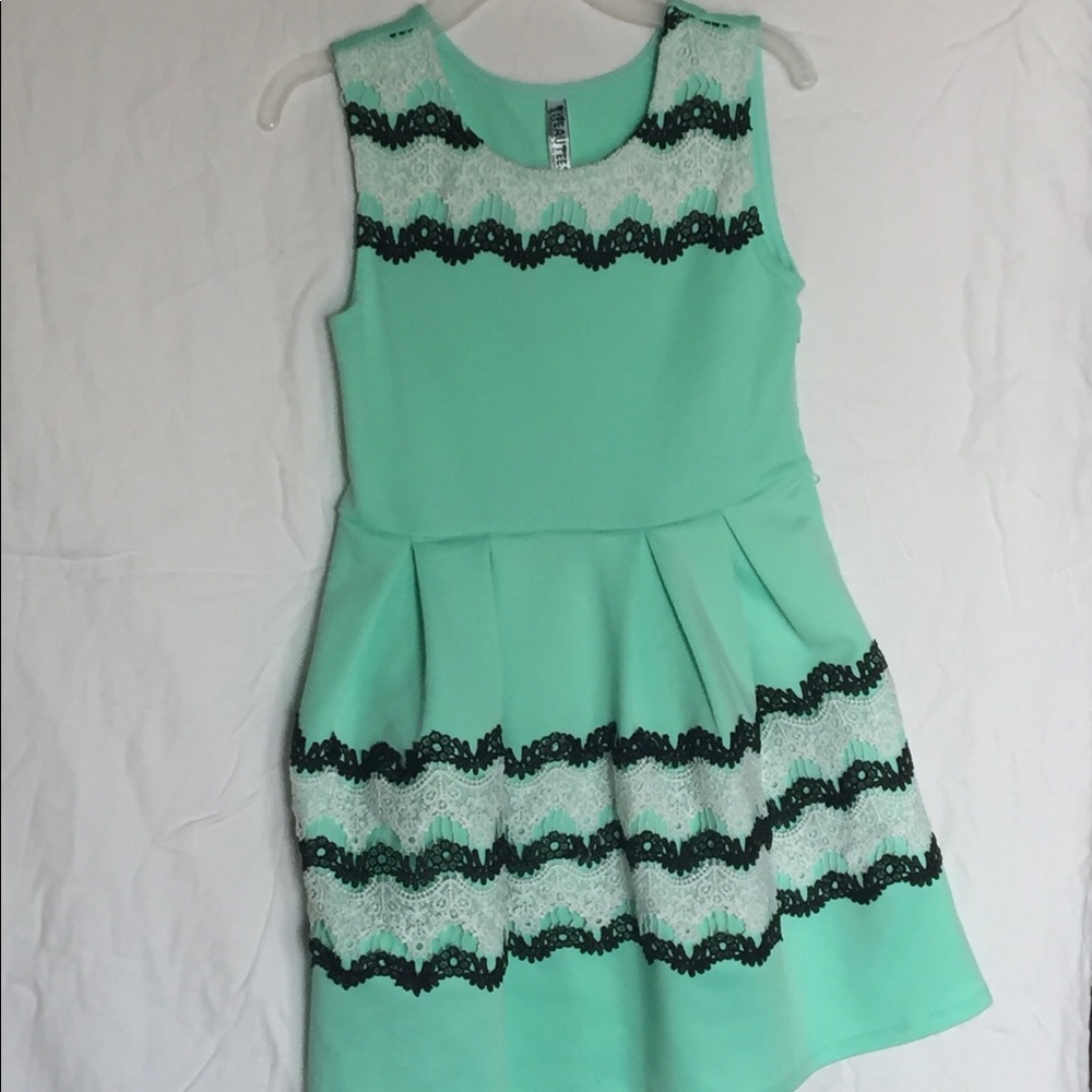 Mint Green Dress